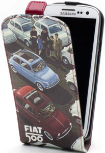 Чехол для Samsung Galaxy S3 Fiat 500 Flip Parking Collection